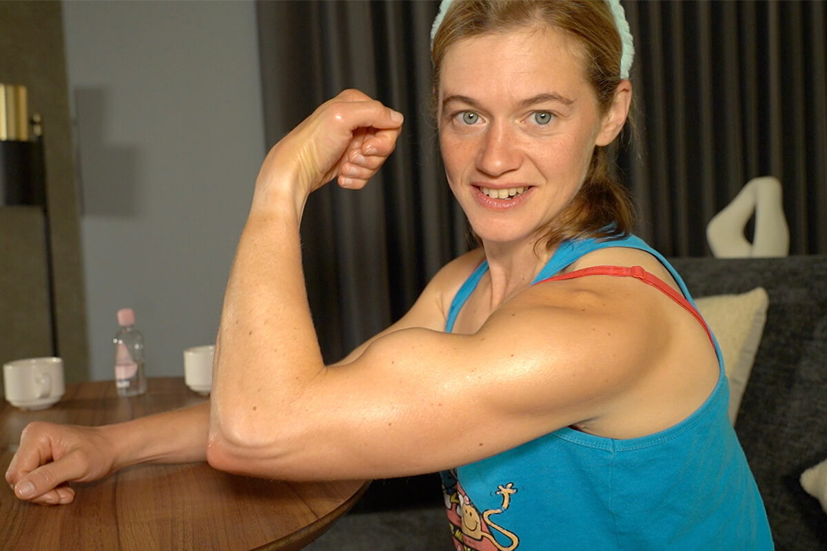 Muscle Girl Next Door